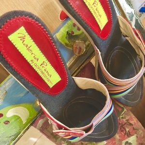 Materia prima multi color sandal